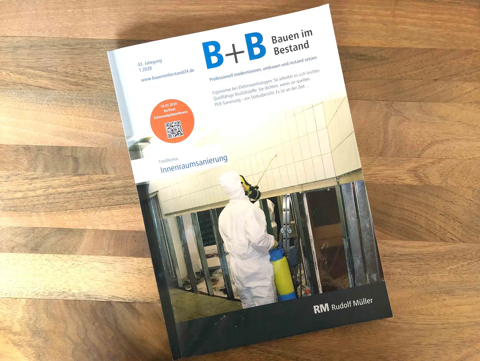 Artikel in B+B Bauen im Bestand