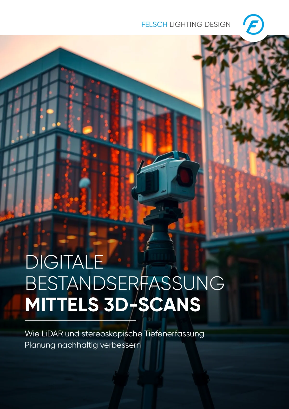 Titelseite: Digitale Bestandserfassung mittels 3D-Scans
