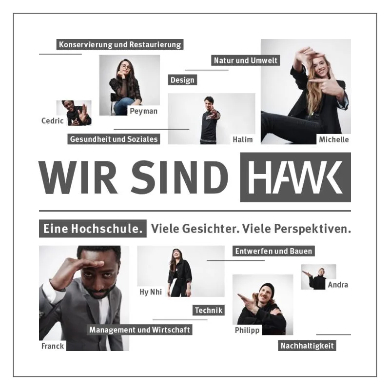 Jetzt auch zur HAWK gehören und praxisorientiert studieren 🙌