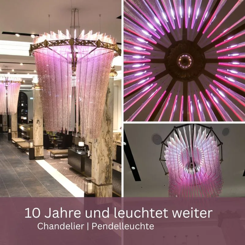 Seit über 10 Jahren leuchten sie. Ohne Wartung. Ohne Ausfall.