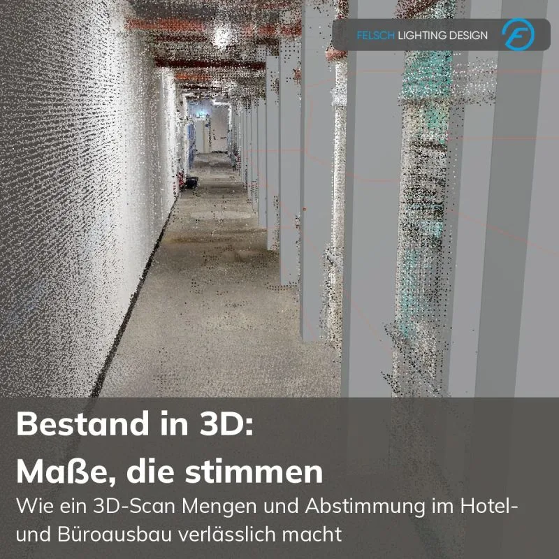 Bevor ich im Bestand eine Leuchte plane, will ich den Raum so sehen, wie er heute gebaut ist. Mit allen …