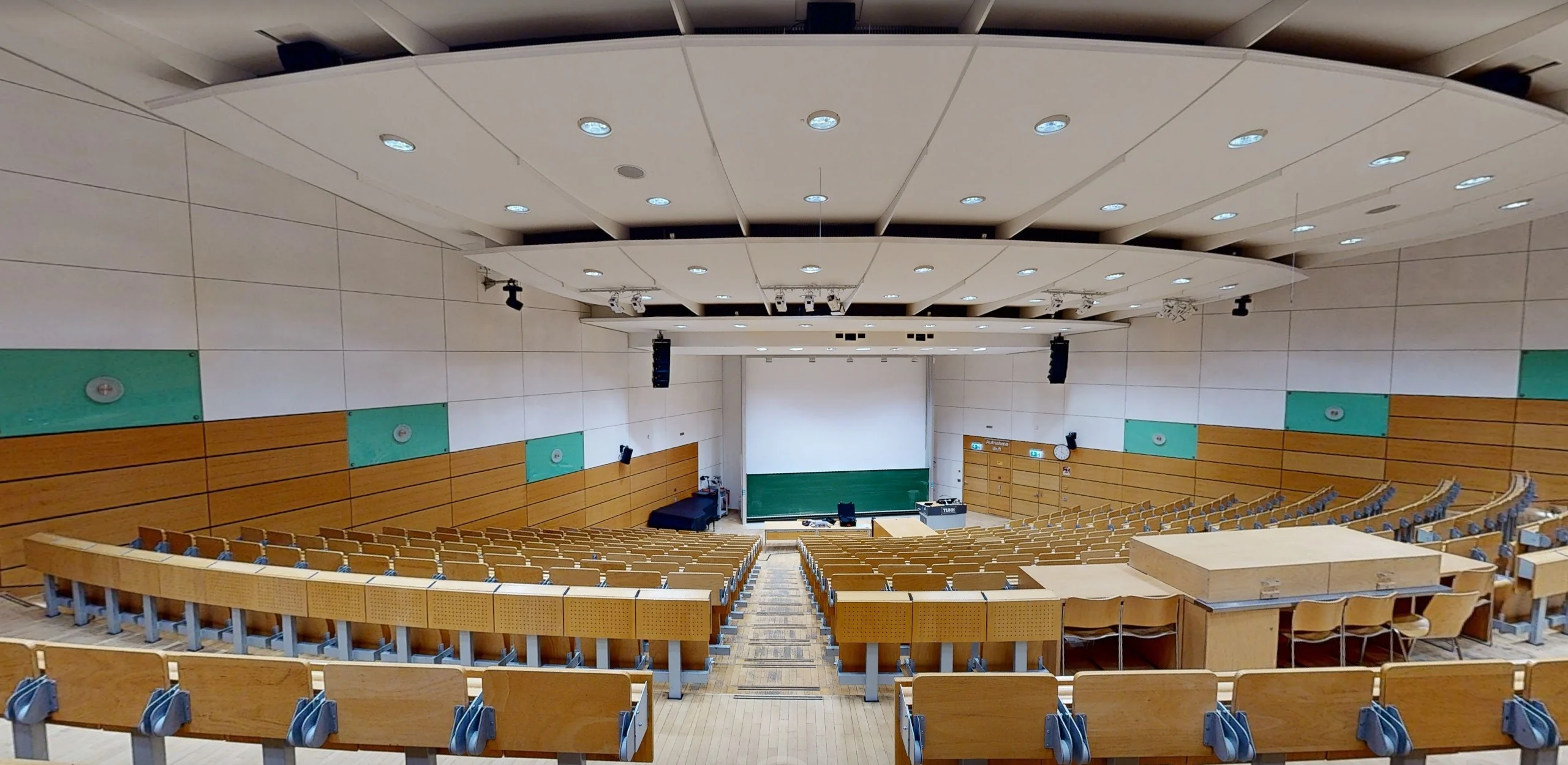 3D-Scan Hörsaal Audimax TUHH Hamburg