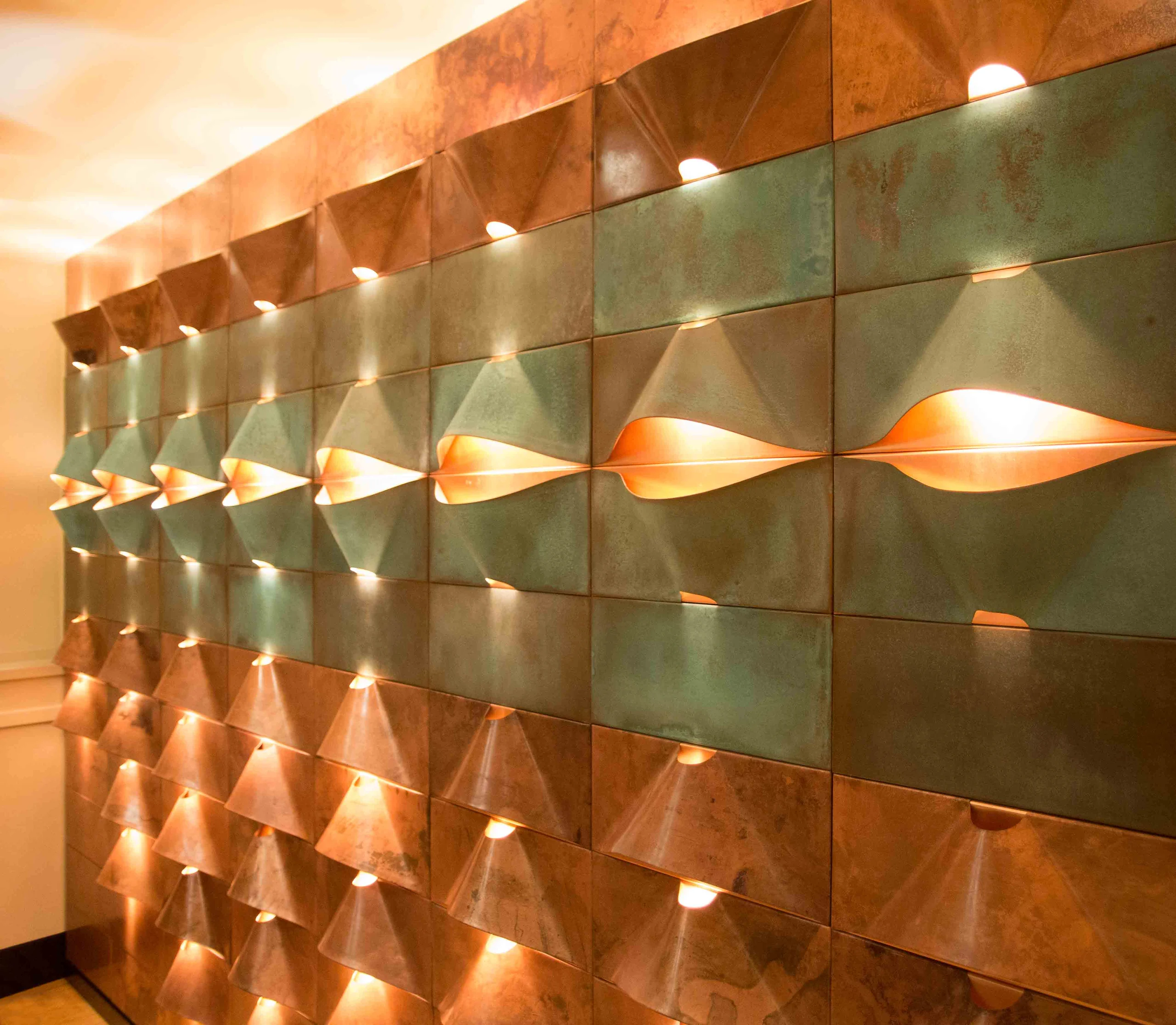 Wall luminaires in the Deutz-Kalker Bad